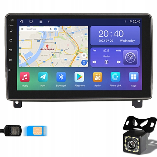 RADIO GPS PEUGEOT 407 2004-2011 ANDROID 6/128G SIM