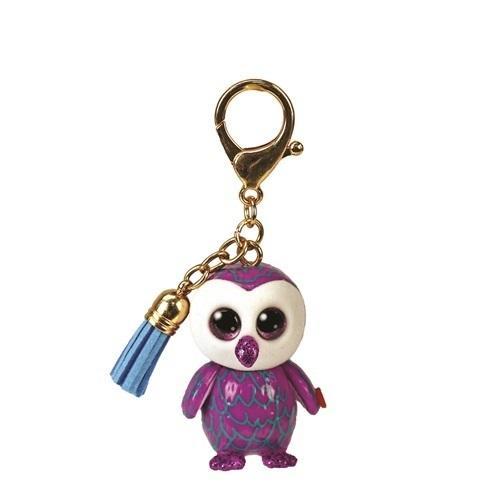 MINI BOOS ZAWIESZKA FIOLETOWA SOWA - MOONLIGHT, TY
