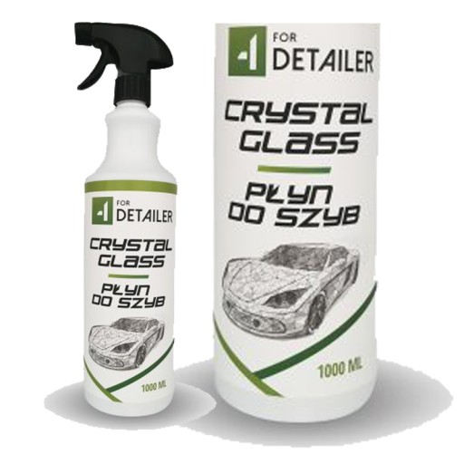 4DETAILER CRYSTAL GLASS PŁYN DO SZYB+ATOMIZER 1L