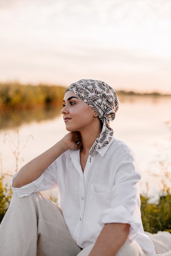 Chusta Monika S/007 Turban Czapka Chusty