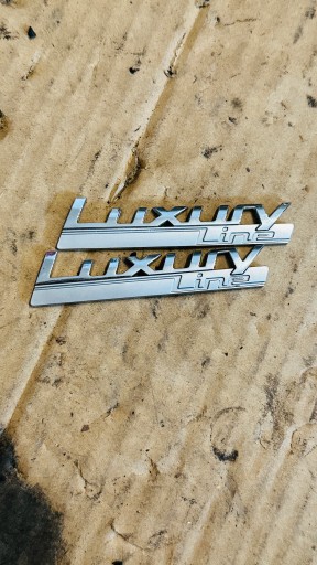 LOGO EMBLEMAT ORYGINAŁ BMW LUXURY LINE 7430761