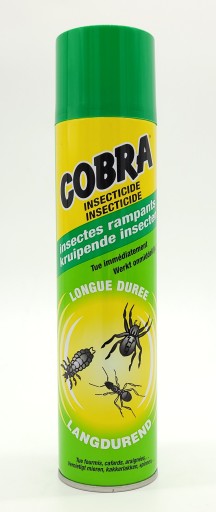 COBRA SPRAY NA PAJĄKI, MRÓWKI, PLUSKWY ITP. 400 ML