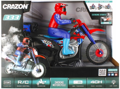 ZDALNIE STEROWANY MOTOCYKL OD MEGA CREATIVE
