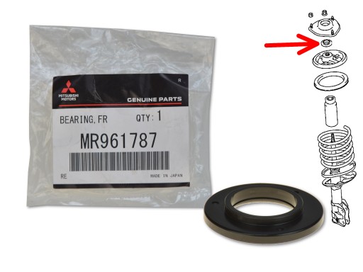 ŁOŻYSKO AMORTYZATORA PRZÓD MR961787 MITSUBISHI