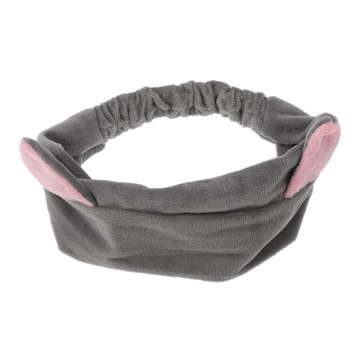 Elastyczna myjąca maseczka pod prysznic Bath Spa Hairband Grey