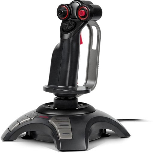 Phantom HAWK SpeedLink Flight-Stick joystick symulator lotu WIBRACJE
