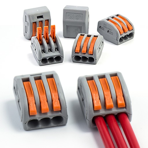SZYBKOZŁĄCZKA ZŁĄCZKA uniwersalna Kostka Elektryczne zybkozłączki kablowe