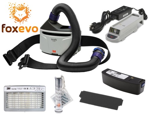 3M Versaflo TR-315+ , system filtracyjny