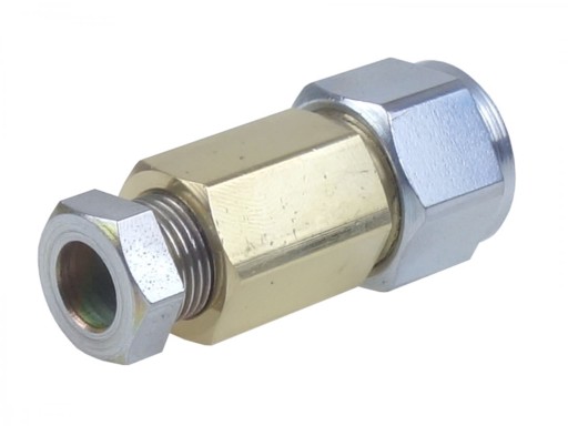 Przejście GZ- 2395A Złączka Łącznik FARO-MIEDŹ 8mm x 8mm