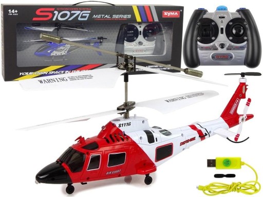 LATAJĄCY HELIKOPTER R/C, LEANTOYS