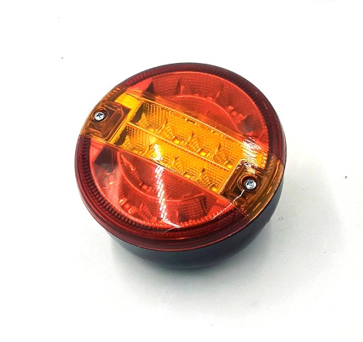 LAMPA TYLNA OKRAGŁA TIR LED HAMBURGER 12V 24V