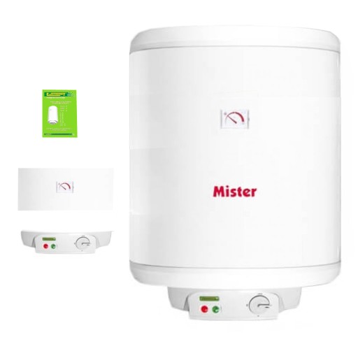 BOJLER OGRZEWACZ ELEKTRYCZNY WODY WISZĄCY ŚCIENNY TERMA 50L GRZAŁKA 1500W