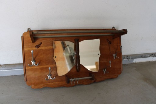 A-C STARY WIESZAK ART-DECO Z LUSTREM 83CM 316