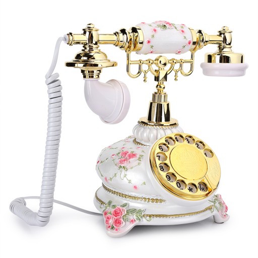 Obrotowy dysk Antyczne telefony Telefon Retro