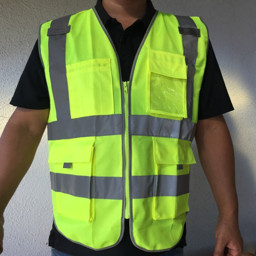 Reflective Safety Vest High Visibility Warning Wai