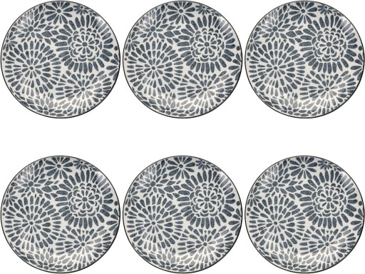 Ceramiczne Płytkie talerze Obiadowe 27 cm - 6 szt