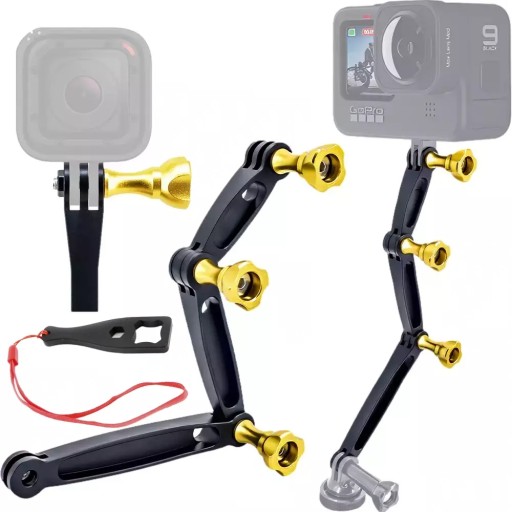 Przeguby Ramiona Uchwyt Ramiona Adapter Akcesoria do GoPro DJI SJCam