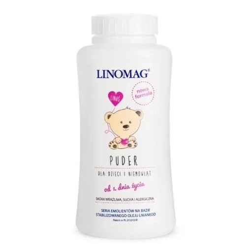 Puder Linomag dla dzieci i niemowląt 100g