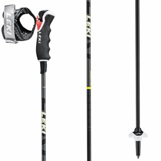 Kije narciarskie LEKI Carbon 11 3D Black Czarny 135 cm