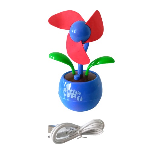 Wiatrak Wentylator Biurkowy USB KWIATEK