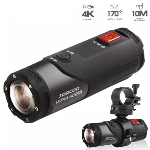 Nagrywanie wideo 4K podwodną kamerą akcji