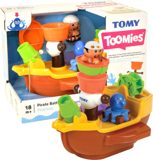 TOMY TOOMIES STATEK PIRCKI DO KĄPIELI PIRAT 18M+