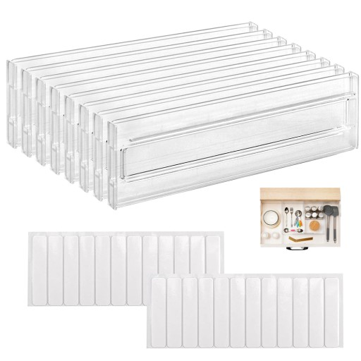 Przegroda do szuflad regulowany organizer 8x