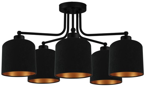 LAMPA WISZĄCA SUFITOWA ŻYRANDOL PLAFON LED WELUR
