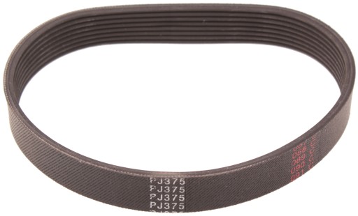Pasek napędowy rowkowy 375 mm x 19 mm 7 rowków