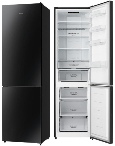Lodówka NoFrost GORENJE NRK620EABG4 336l czarna