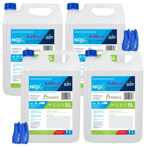 Katalityczny Dodatek do Paliwa AdBlue Noxy 5L x4