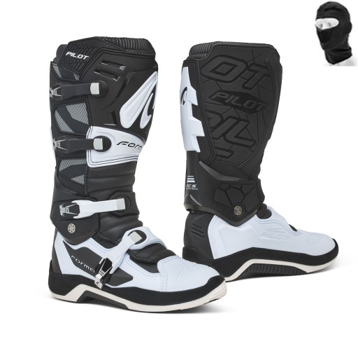 Buty cros quad Forma PILOT BLACK/WHITE 44