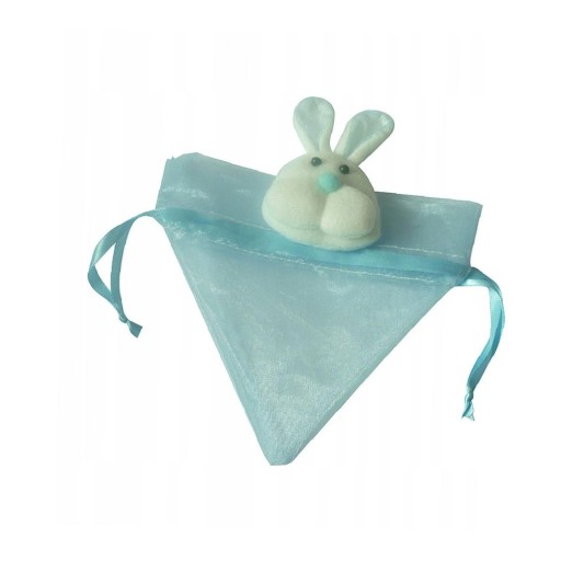 Organza triangular bags with string Easter