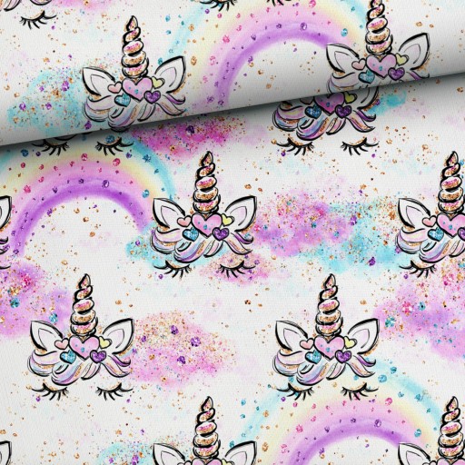 DRESÓWKA pętelka 250g/m2 Unicorn lashes