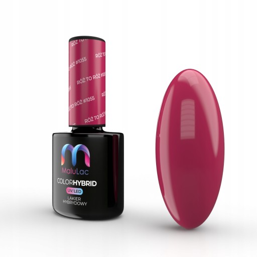 MaluLac lakier hybrydowy VIVA MAGENTA #1055
