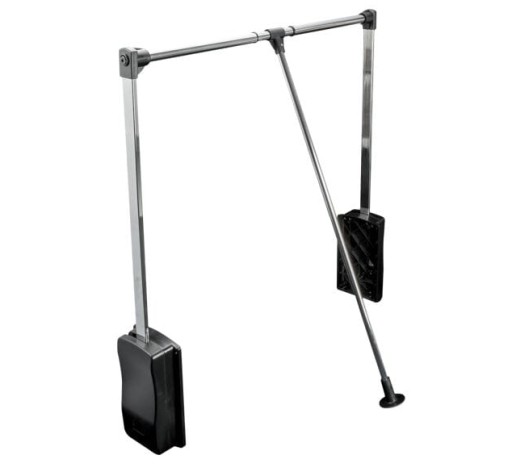 Pantograf drążek do szafy MOCNY 60-83 cm CHROM