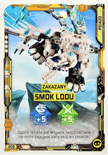 LEGO NINJAGO - KARTA Seria 5 nr 209