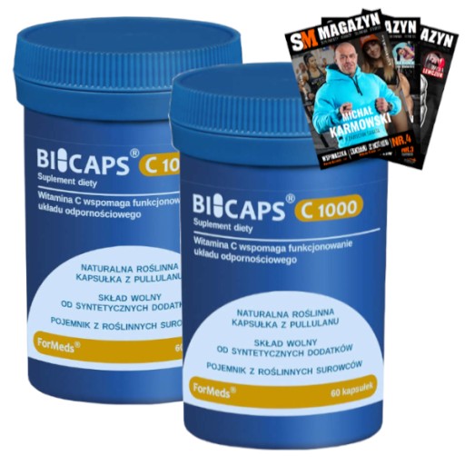 BICAPS WITAMINA C 1000 MG KWAS ASKORBINOWY
