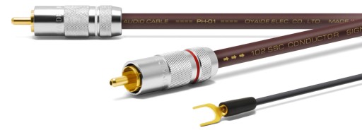 OYAIDE PH-01 RR RCA-RCA DO GRAMOFONU MADE IN JAPAN