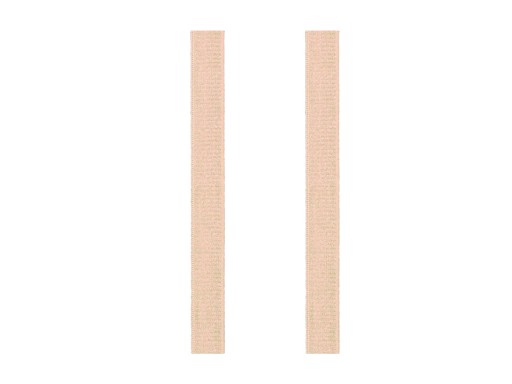 Beżowe ramiączka materiałowe 10 mm RB-331 Julimex