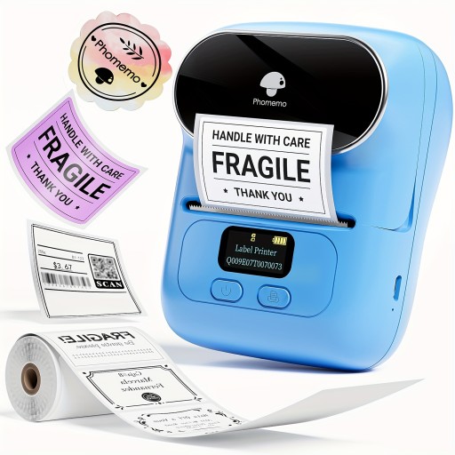 Phomemo M110 Label Maker- Thermal Label Printer, Portable Label