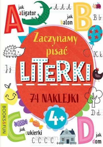 Zaczynamy pisać literki - ćwiczenia dla dzieci do nauki