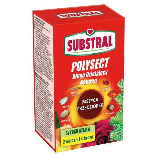SUBSTRAL POLYSECT OWADOBÓJCZY NATUREN MSZYCA PRZĘDZIOREK 100 ML