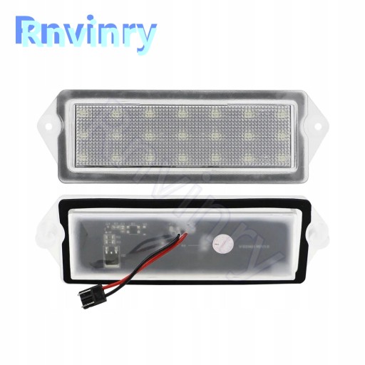 Rnvinry LED oświetlenie tablicy rejestracyjnej Lampka tablicy rejestracyjnej dla Hummer H2 2003-2007