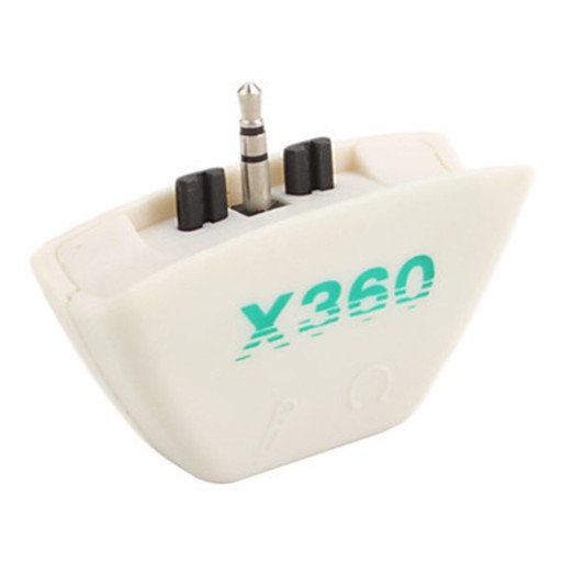 Adapter słuchawek słuchawki mikrofonu pad Xbox 360