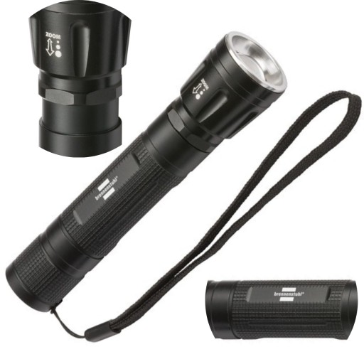 LATARKA TAKTYCZNA LED AKUMULATOROWA BARDZO MOCNA LuxPremium TL 300 AF IP44