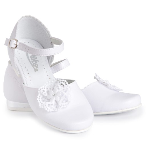 Buty komunijne dziewczęce KBD-677 - Rozmiar: 37