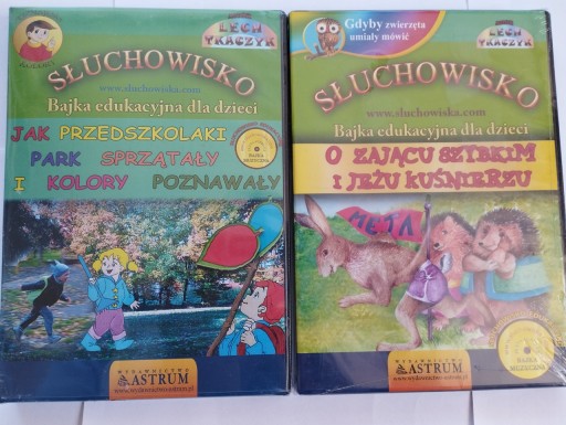 Zestaw CD JAK PRZEDSZKOLAKI PARK SPRZĄTAŁY + O ZAJ