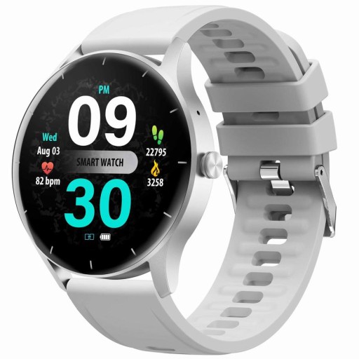 Zegarek SMARTWATCH SMS kroki puls PL menu rozmowy