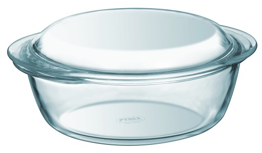 NACZYNIE ŻAROODPORNE OKRĄGŁE PYREX 2,1 L